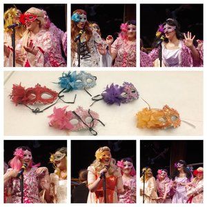 Vibrant Masquerade Masks